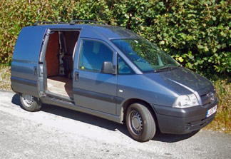 Cornwall man and van removal services - medium sized van